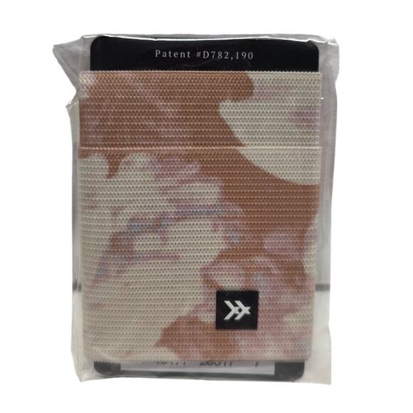 NEW Thread Wallets Jonie Elastic Mystery Card Holder Minimalist Wallet, Key Ring - Picture 3 of 6